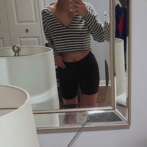 Crop Top and Biker Shorts